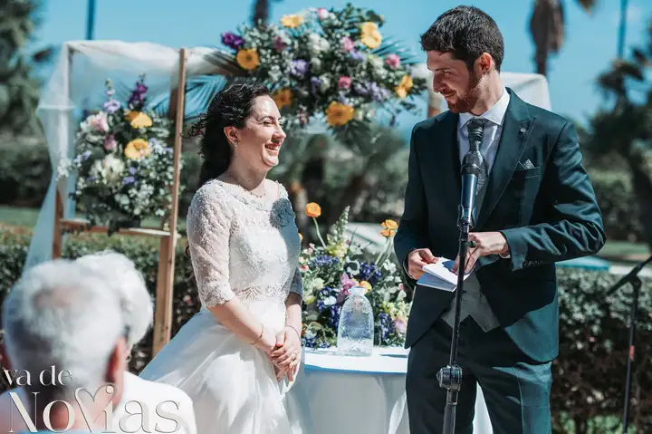 boda hotel las arena angela sergio ceremonia sesion pareja