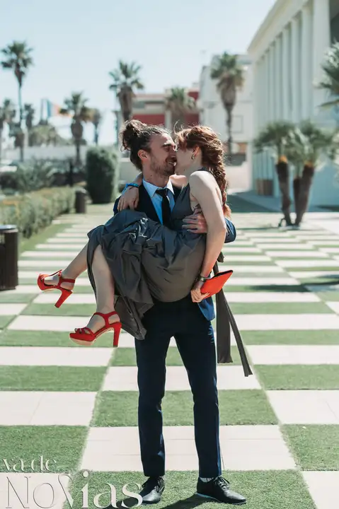 boda hotel las arena angela sergio divertidas grupales