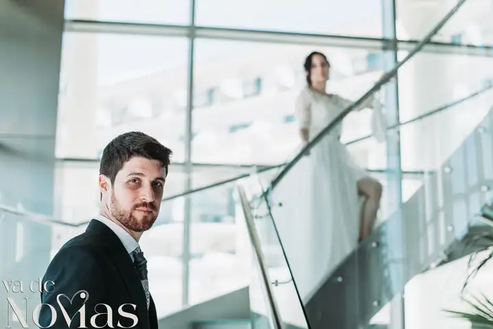 boda hotel las arena angela sergio portada sesion pareja