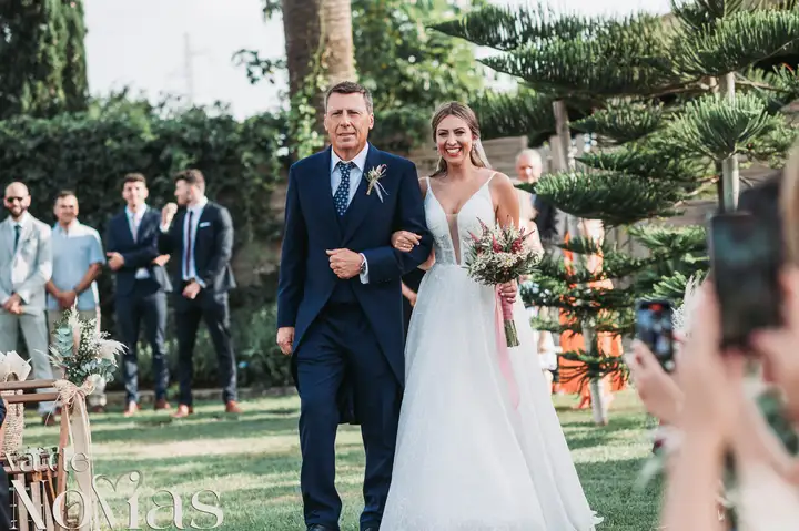 boda el Teular barbara Quino Salida / Entrada ceremonia