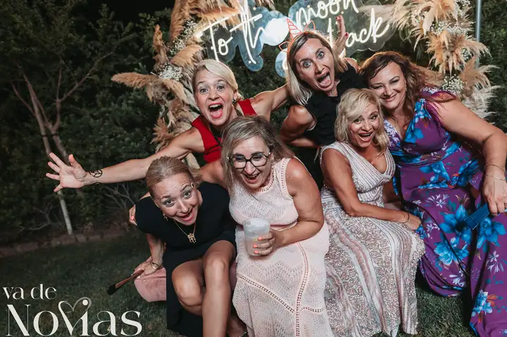 boda el Teular barbara Quino photocall