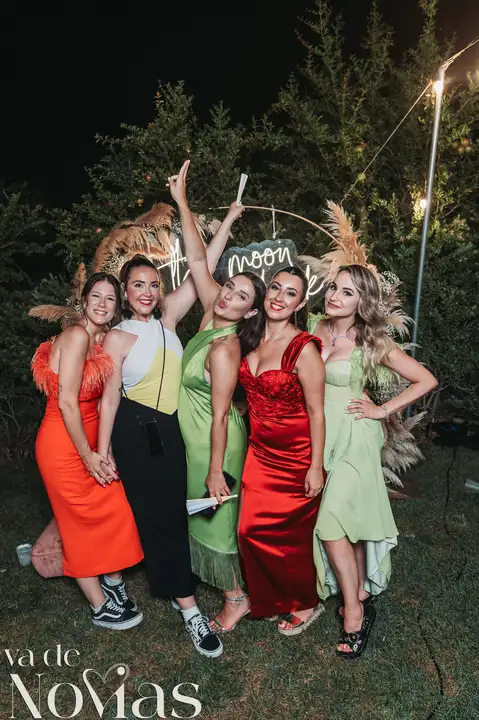 boda el Teular barbara Quino photocall