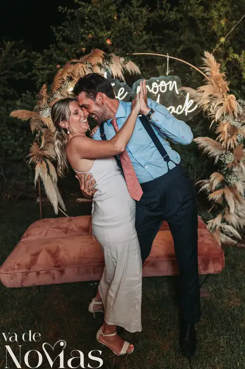 boda el Teular barbara Quino photocall