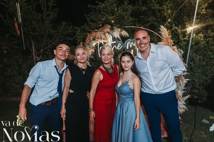 boda el Teular barbara Quino photocall