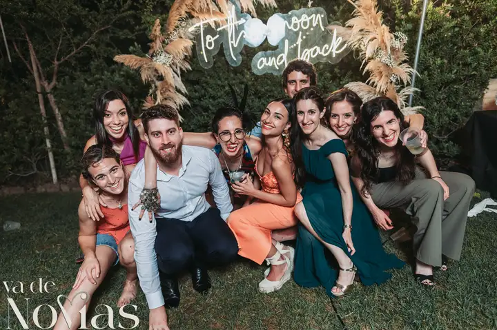 boda el Teular barbara Quino photocall