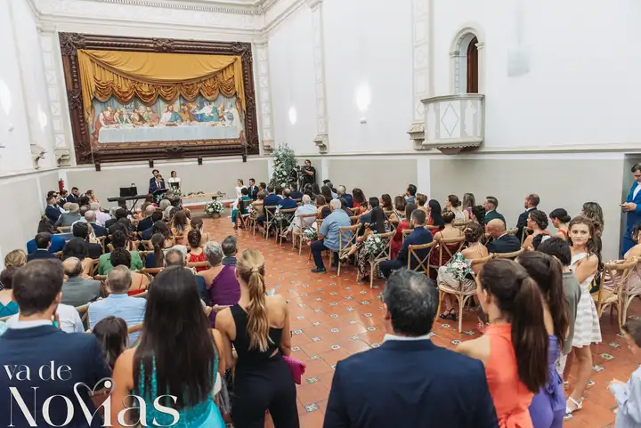 boda civil cartuja ara christi ximo blanca ceremonia