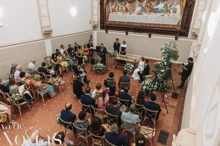 boda civil cartuja ara christi ximo blanca ceremonia portada