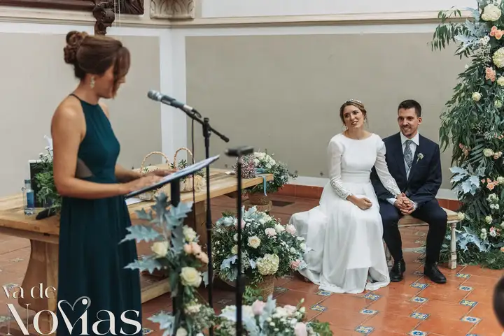 boda civil cartuja ara christi ximo blanca ceremonia