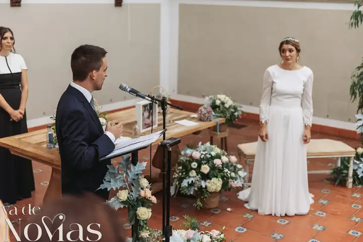 boda civil cartuja ara christi ximo blanca ceremonia