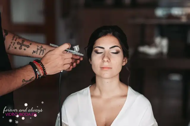 boda masia del carmen Laura Julian preparativos