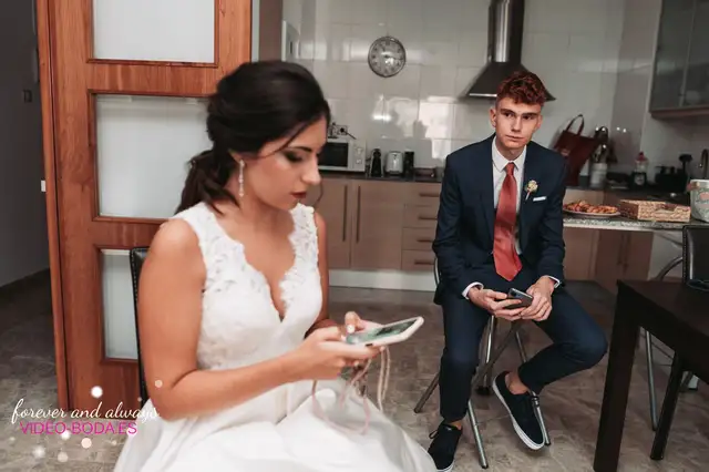 boda masia del carmen Laura Julian preparativos