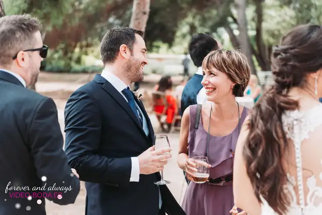 boda masia del carmen Laura Julian coctel