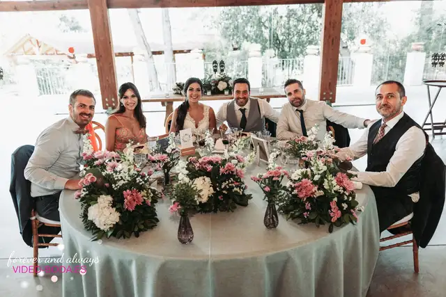 boda masia del carmen Laura Julian banquete