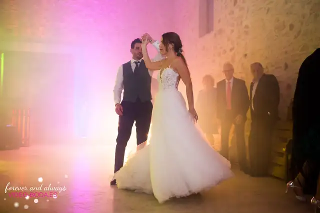 fotografia baile nupcial Aldamar