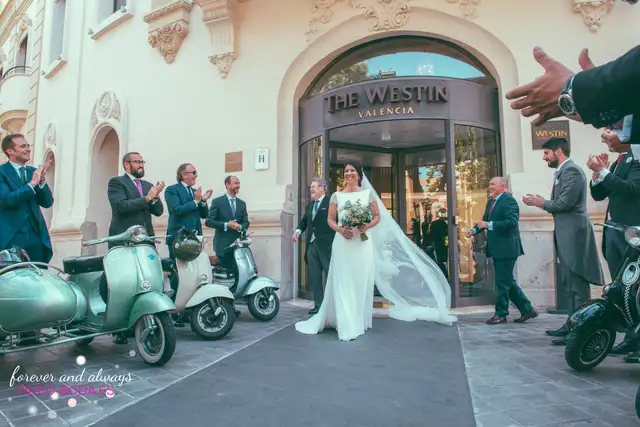Salida novia del westin valencia