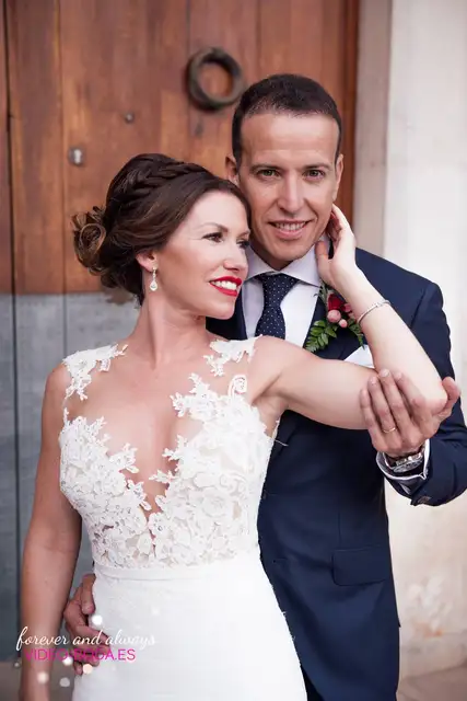 reportaje de boda ceremonia en Mas de canicatti