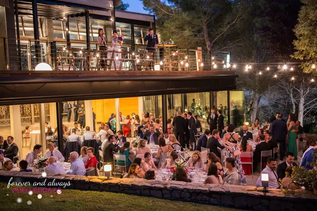 reportaje de boda ceremonia en Mas de canicatti