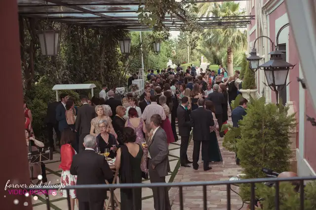 El coktail y la cena