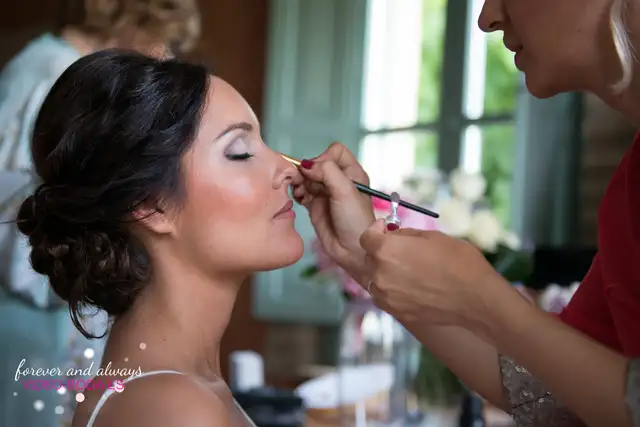fotografía boda maquillaje