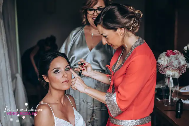 fotografía boda maquillaje