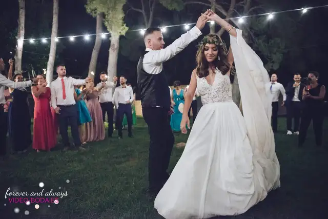 fotografía baile nupcial Ferrajon