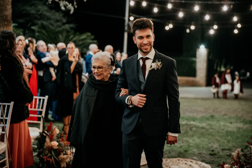 reportaje boda Itziar Carlos Ca pareja Salida Entrada nupcial