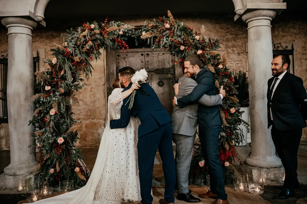 reportaje boda Itziar Carlos Ca pareja ceremonia