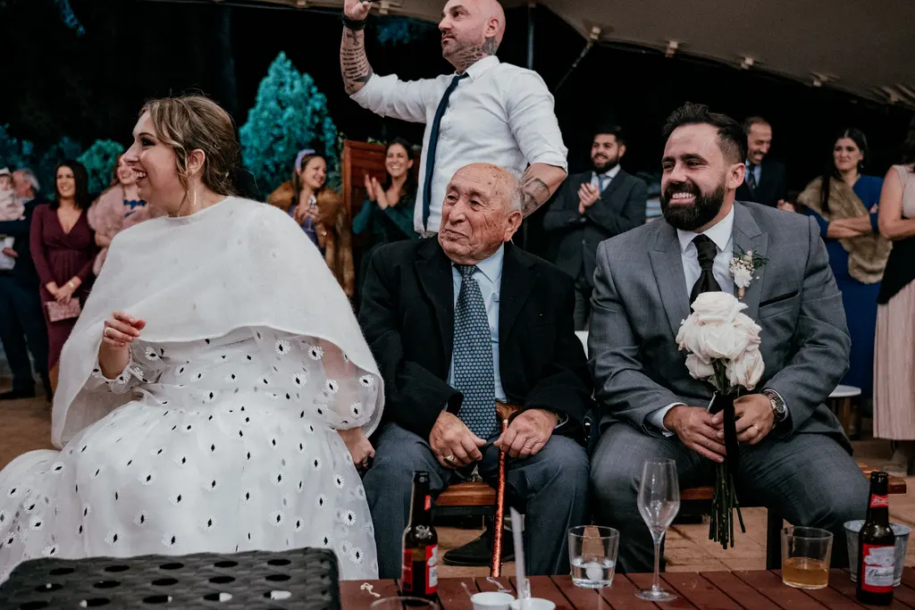 reportaje boda Itziar Carlos Ca pareja coctel