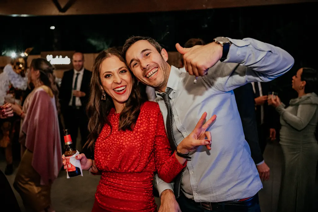 reportaje boda Itziar Carlos Ca pareja fiesta