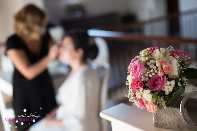 vistiendose novios Les casotes Castellon