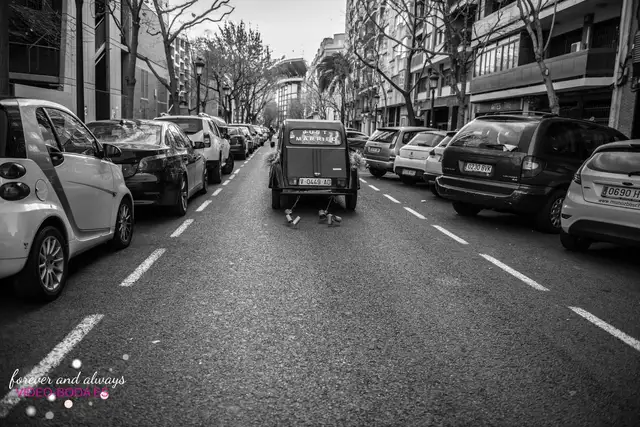 coche nupcial por valencia