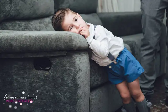 sobrino pequeño del novio