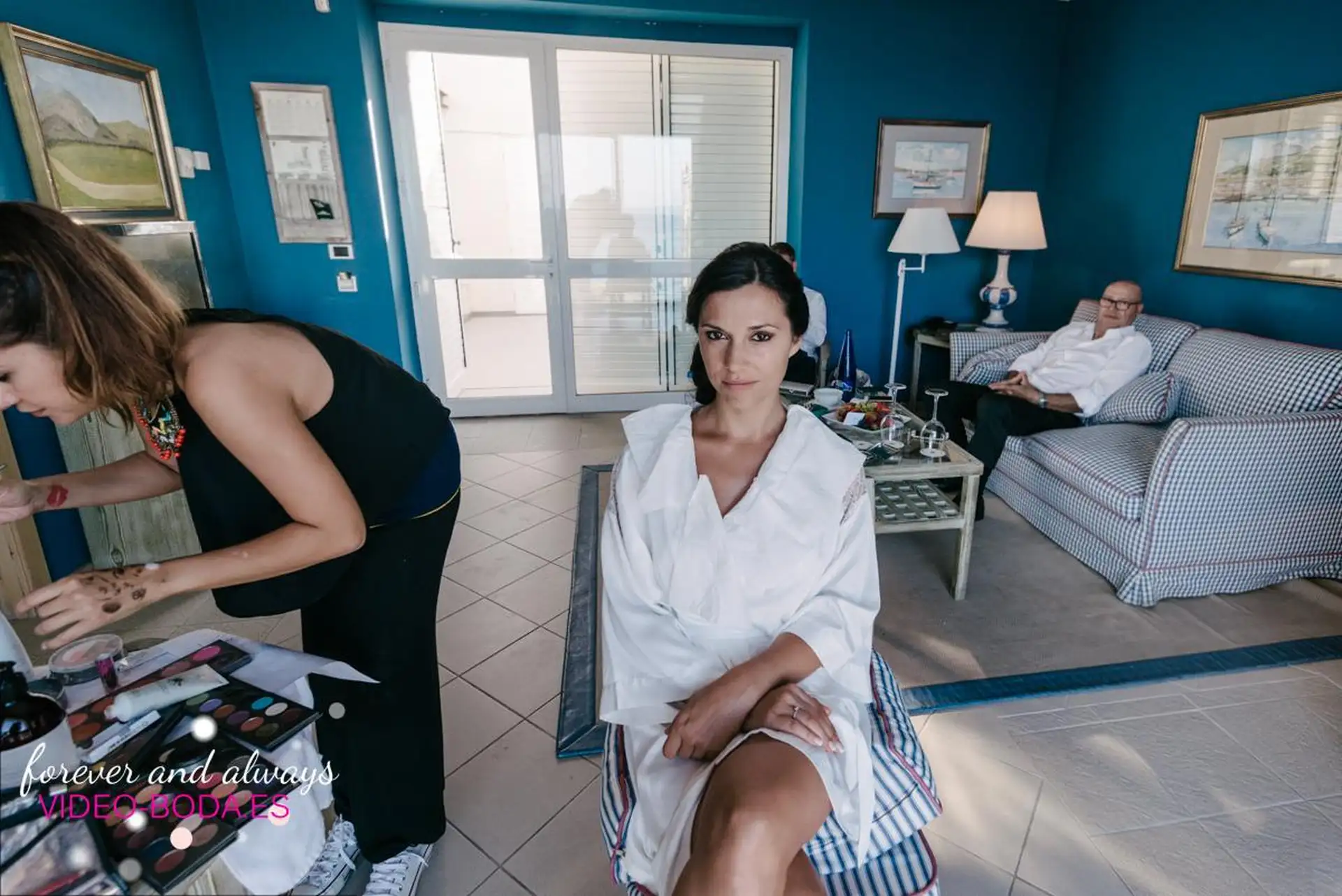 reportaje fotográfico boda mar