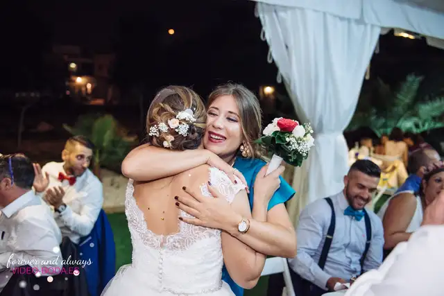 fotografías cena boda mas del olmo