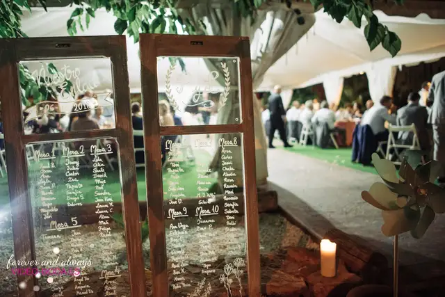fotografías cena boda mas del olmo