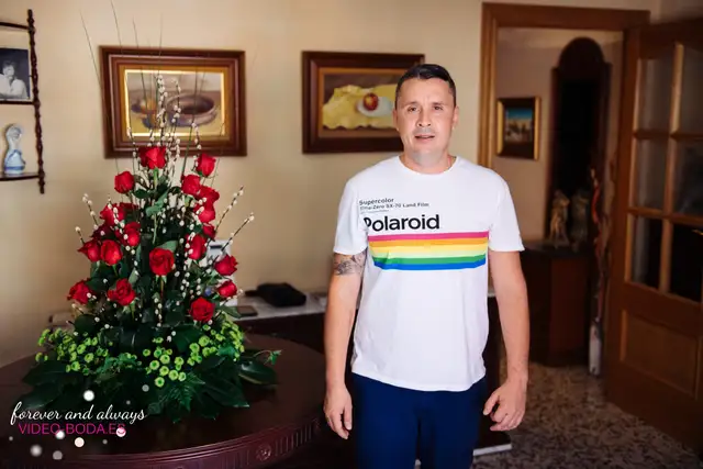 fotografías vistiendose novia mas del olmo