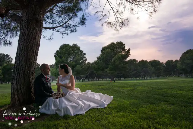 novios boda campo golf valencia