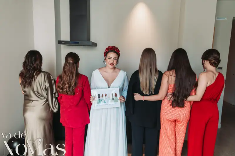 boda masia niñerola maria cristian grupales preparativos