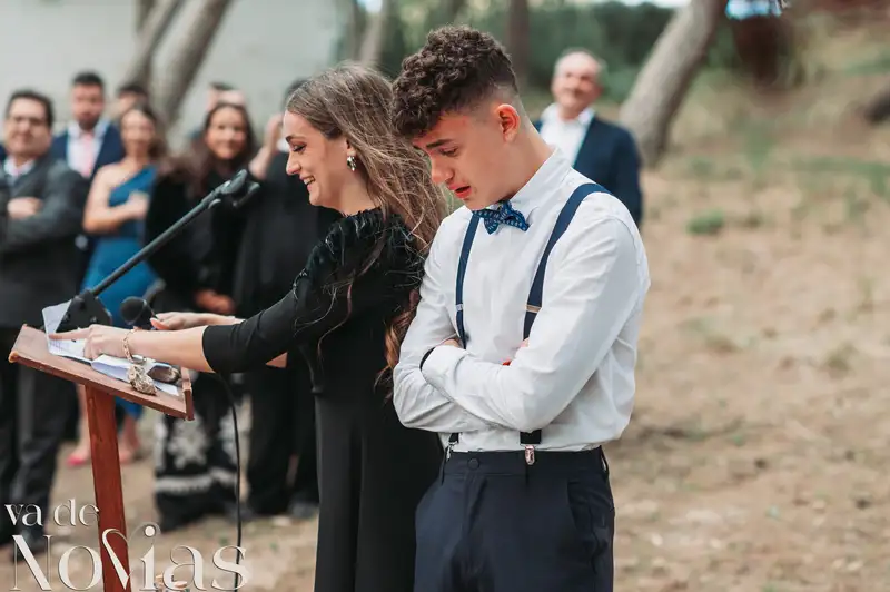 boda masia niñerola maria cristian ceremonia emotivas