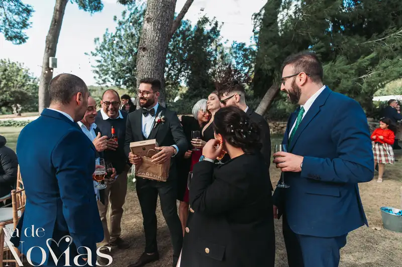 boda masia niñerola maria cristian coctel