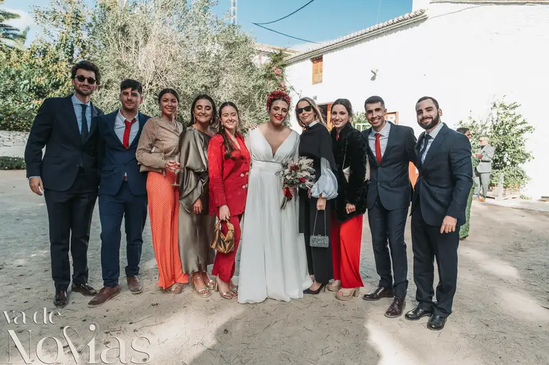boda masia niñerola maria cristian coctel grupales