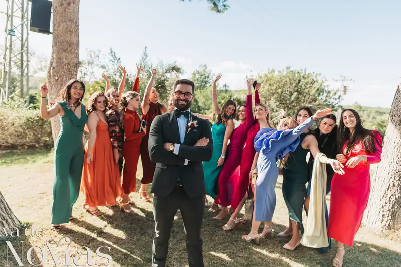 boda masia niñerola maria cristian coctel grupales