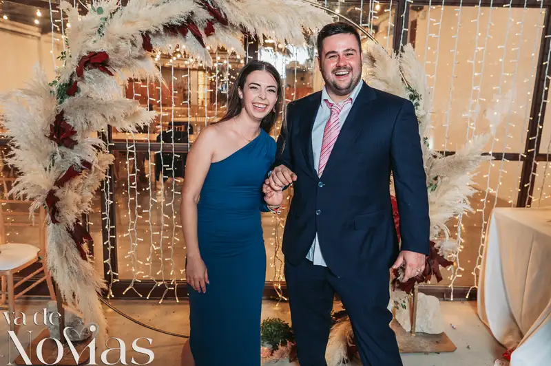 boda masia niñerola maria cristian photocall