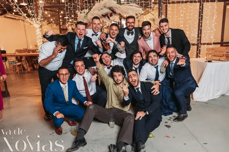 boda masia niñerola maria cristian photocall