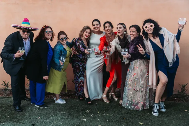 reportaje de boda 29 marzo 2025 hort villa grupales photocall