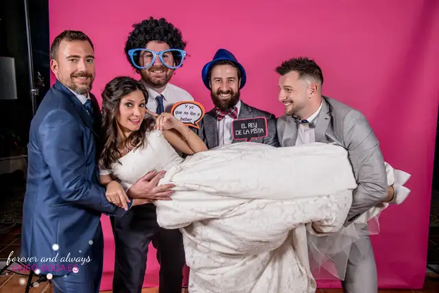 fotografías reportaje photocall con revelado