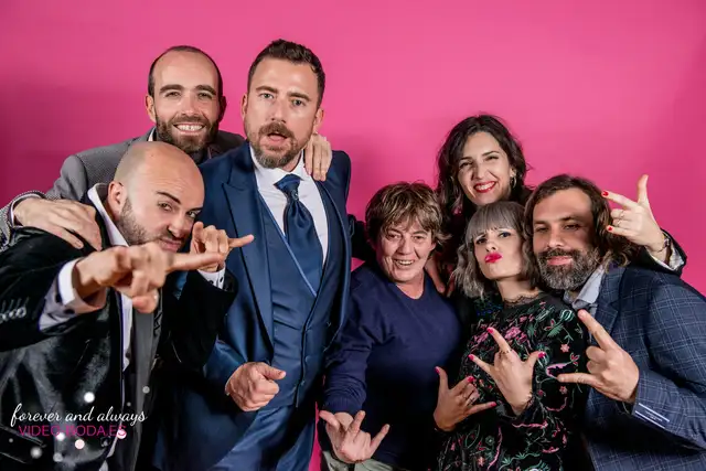 fotografías reportaje photocall con revelado