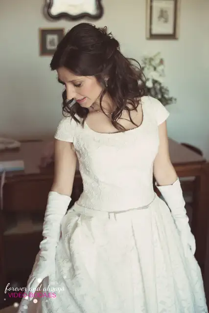 fotografías retrato novia vestido pronovias