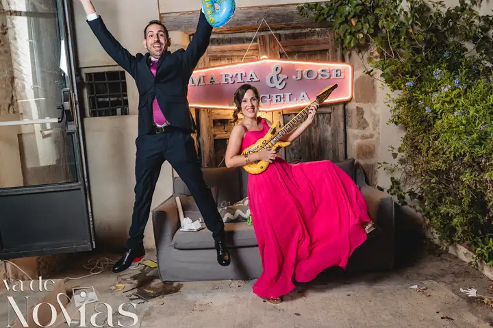 Mas de Alzedo Ribarroja Marta Jose photocall