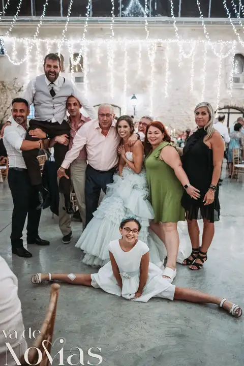 Mas de Alzedo Ribarroja Marta Jose banquete divertidas